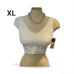 TRUEKIND NEW Everyday Throw-on Wireless Bralette Size XL NWT